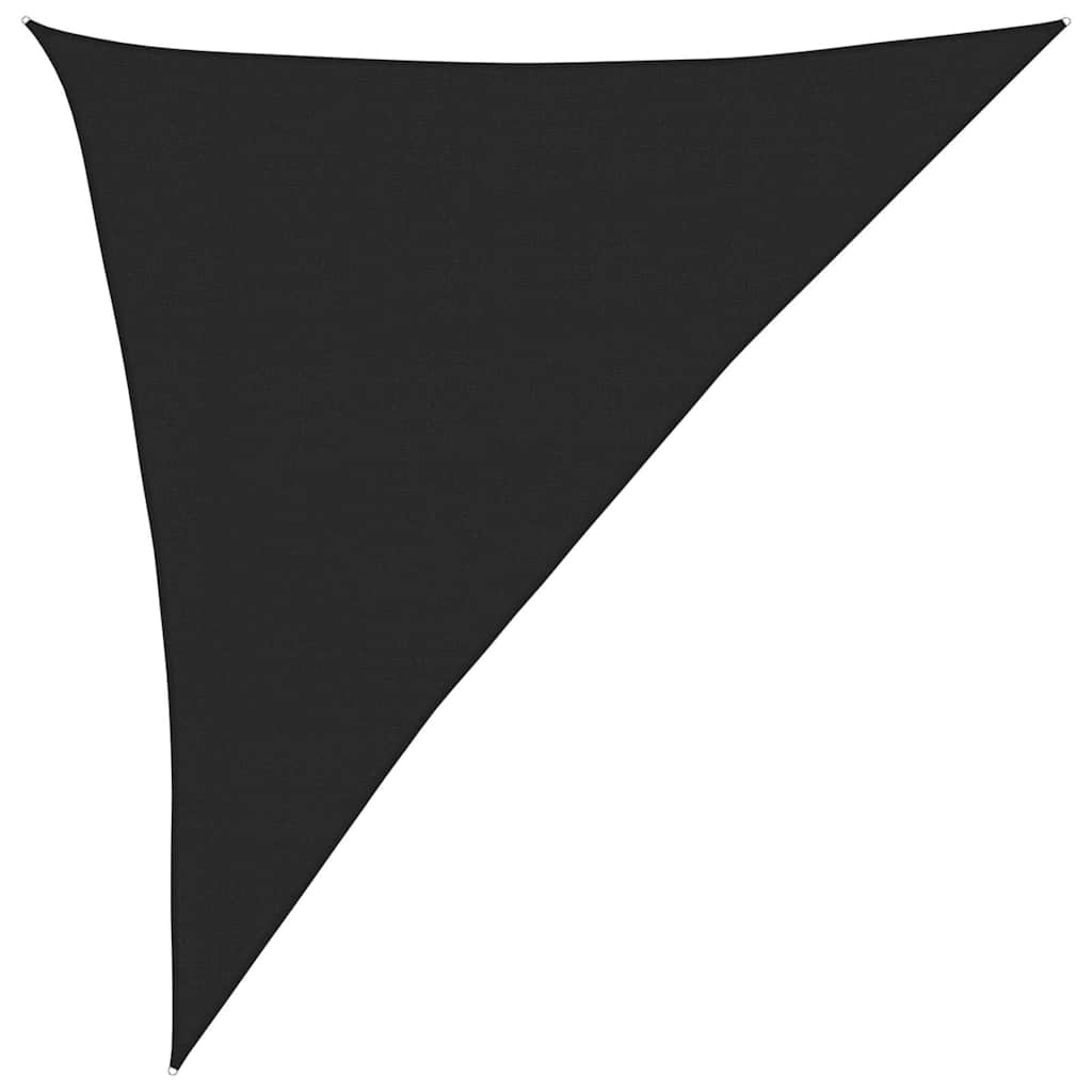 Jedro za zaštitu od sunca 160 g/m² crno 3 x 4 x 5 m HDPE