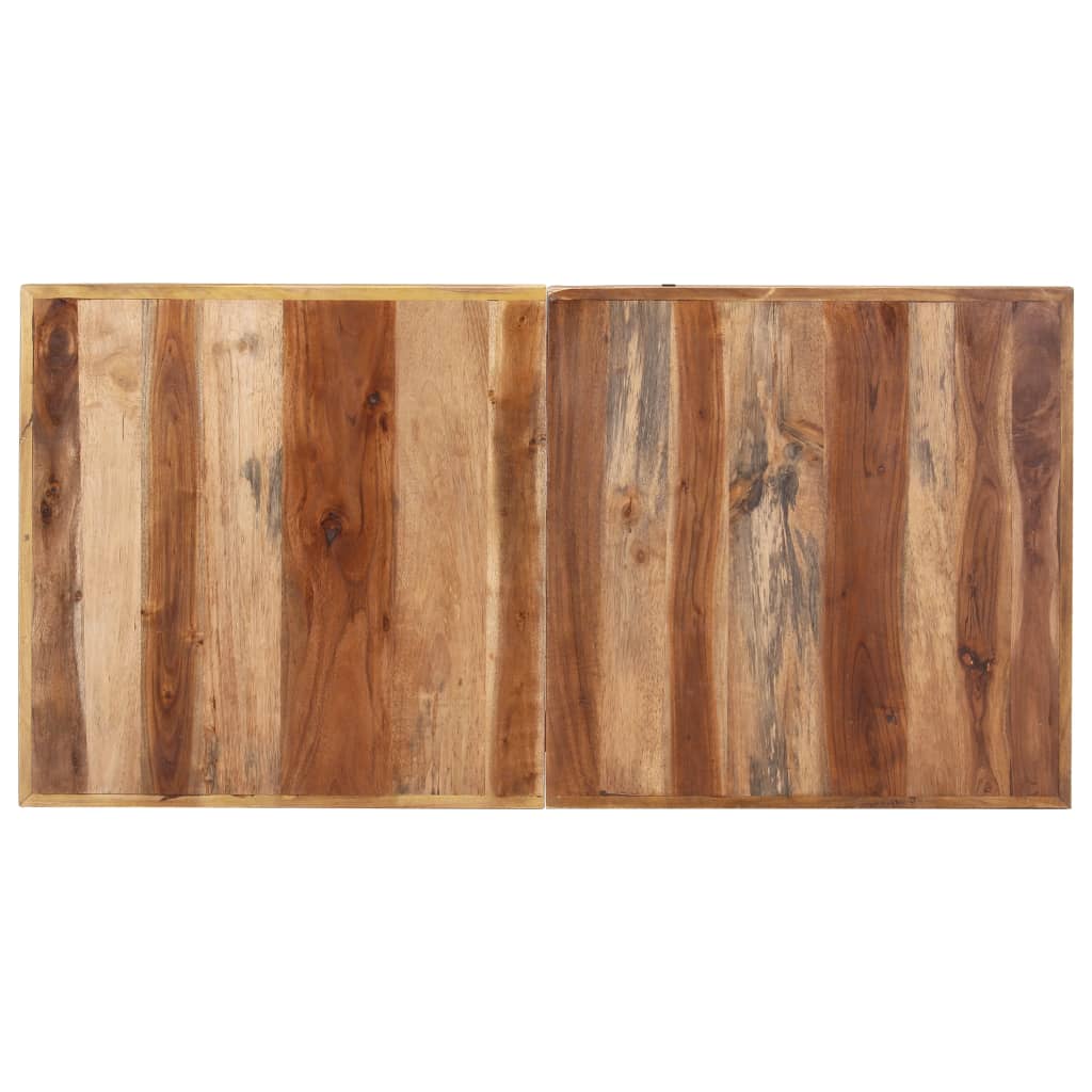 Blagovaonski stol 140 x 70 x 75 cm od masivnog drva s premazom