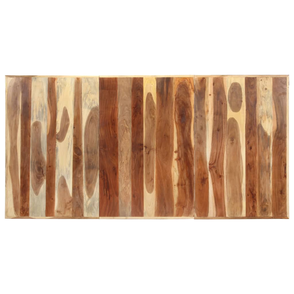 Blagovaonski stol 200 x 100 x 75 cm od masivnog drva s premazom