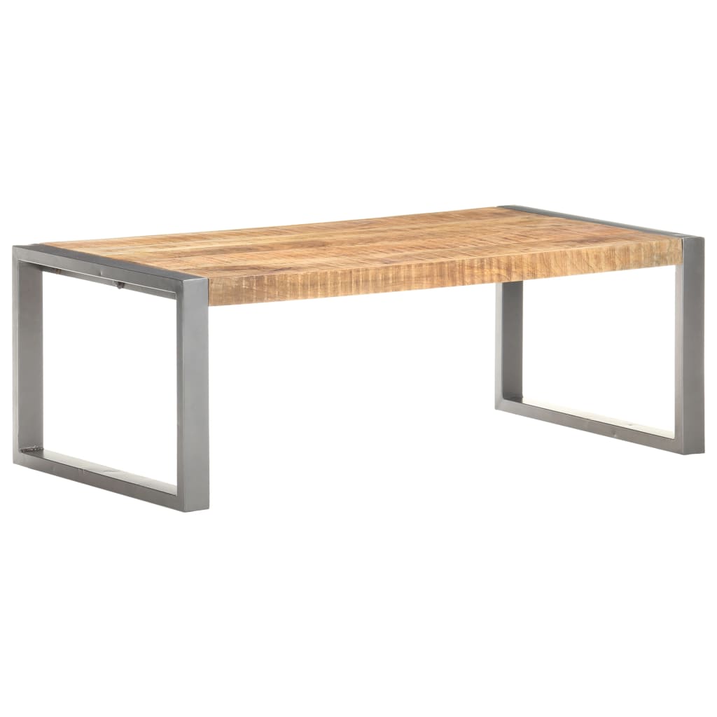 Stolić za kavu 110 x 60 x 40 cm od grubog drva manga