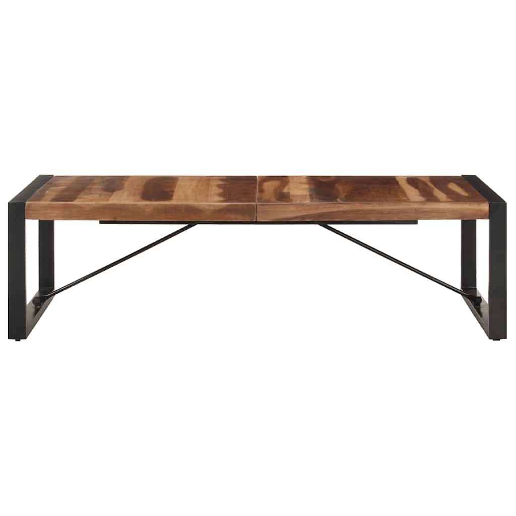 Stolić za kavu 140 x 70 x 40 cm od masivnog drva