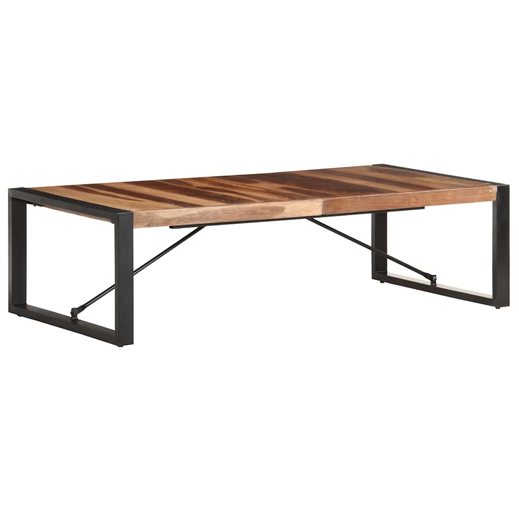 Stolić za kavu 140 x 70 x 40 cm od masivnog drva