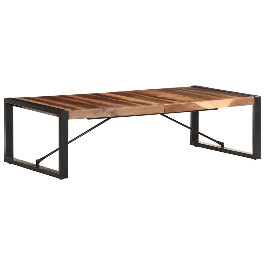 Stolić za kavu 140 x 70 x 40 cm od masivnog drva