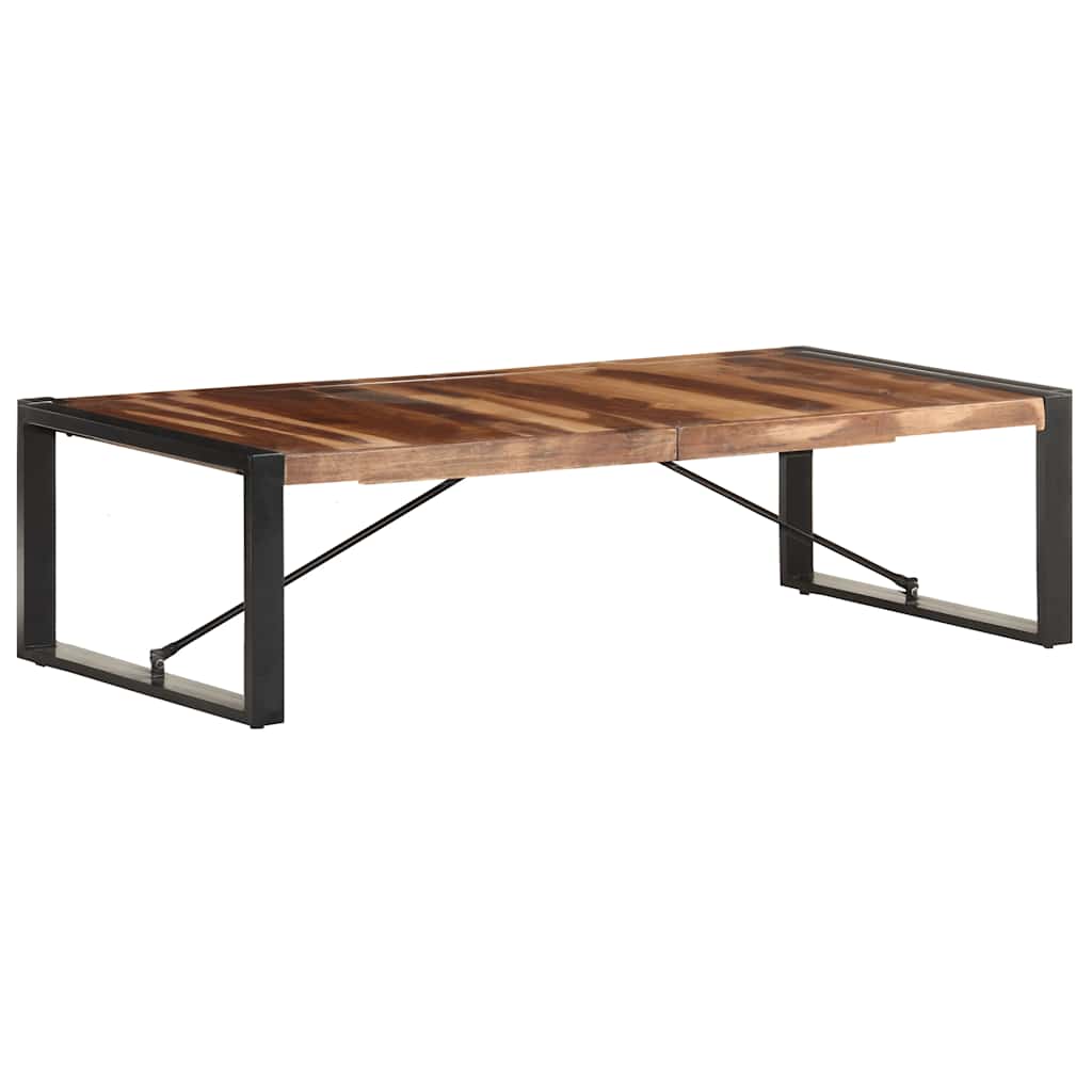 Stolić za kavu 140 x 70 x 40 cm od masivnog drva