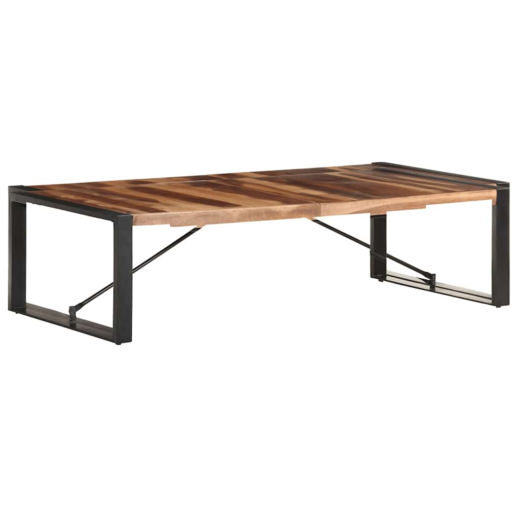 Stolić za kavu 140 x 70 x 40 cm od masivnog drva