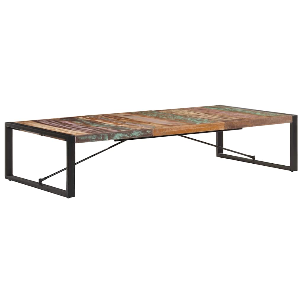 Stolić za kavu 180 x 90 x 40 cm od masivnog obnovljenog drva