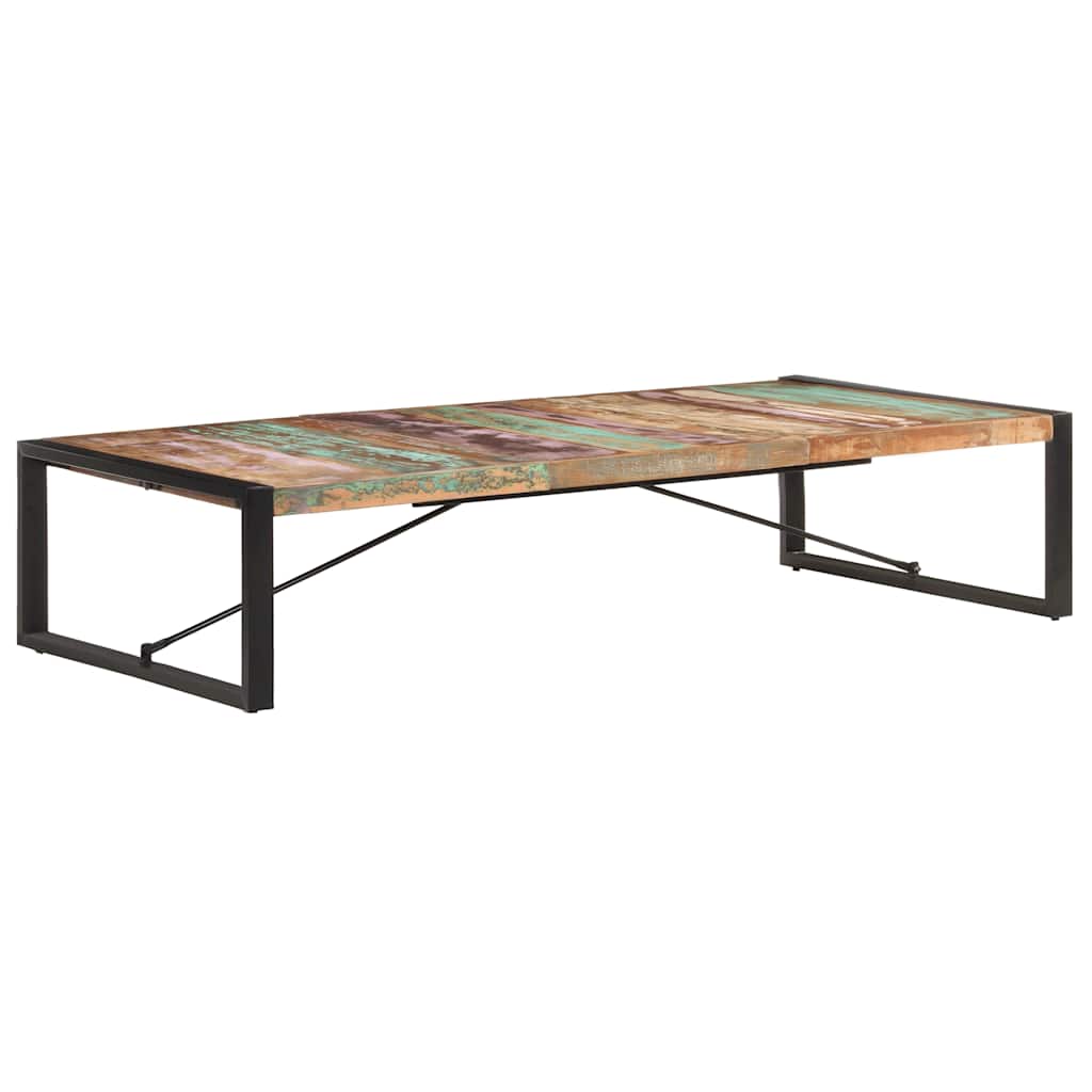 Stolić za kavu 180 x 90 x 40 cm od masivnog obnovljenog drva