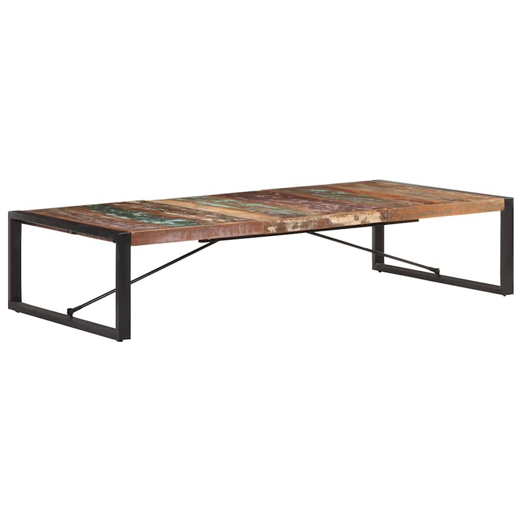 Stolić za kavu 180 x 90 x 40 cm od masivnog obnovljenog drva