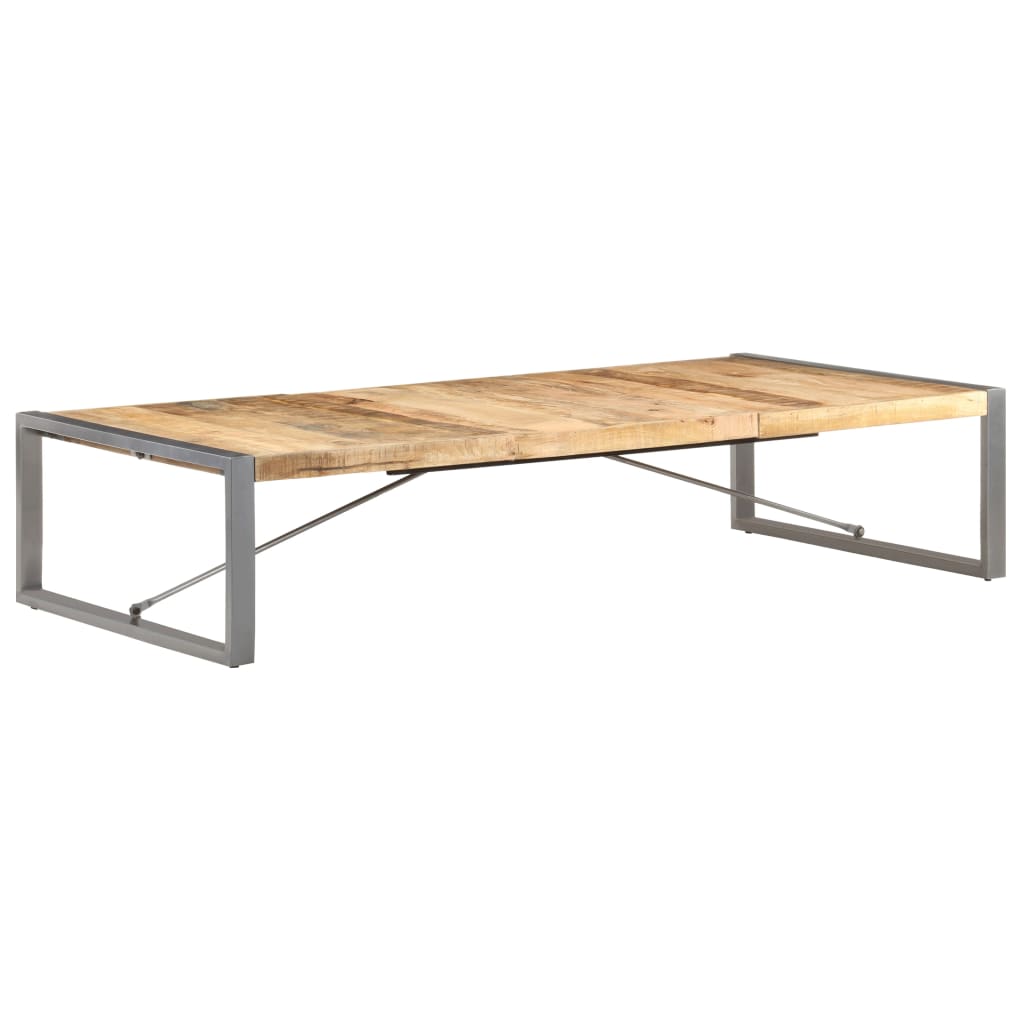 Stolić za kavu 180 x 90 x 40 cm od grubog drva manga