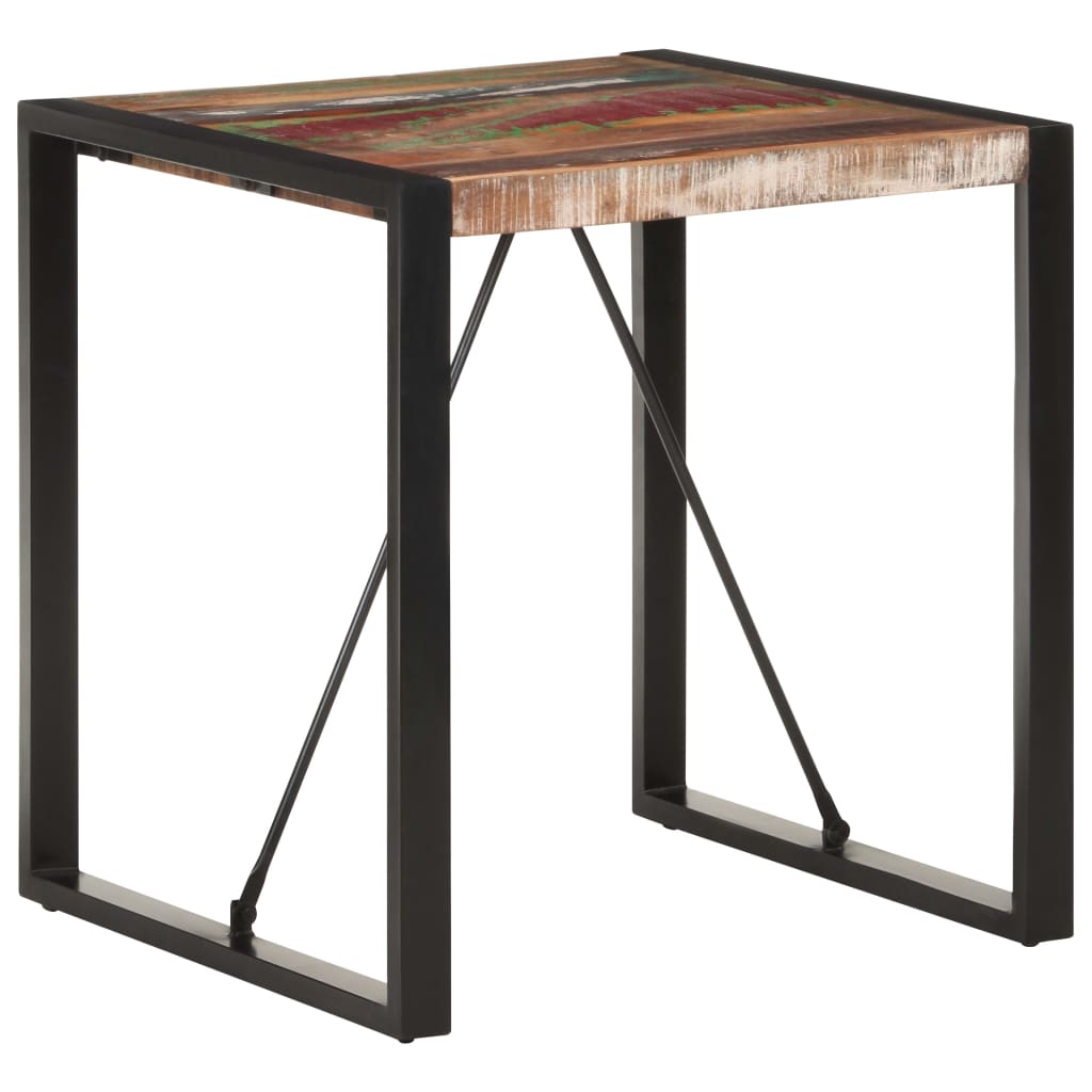 Blagovaonski stol 70 x 70 x 75 cm od masivnog obnovljenog drva