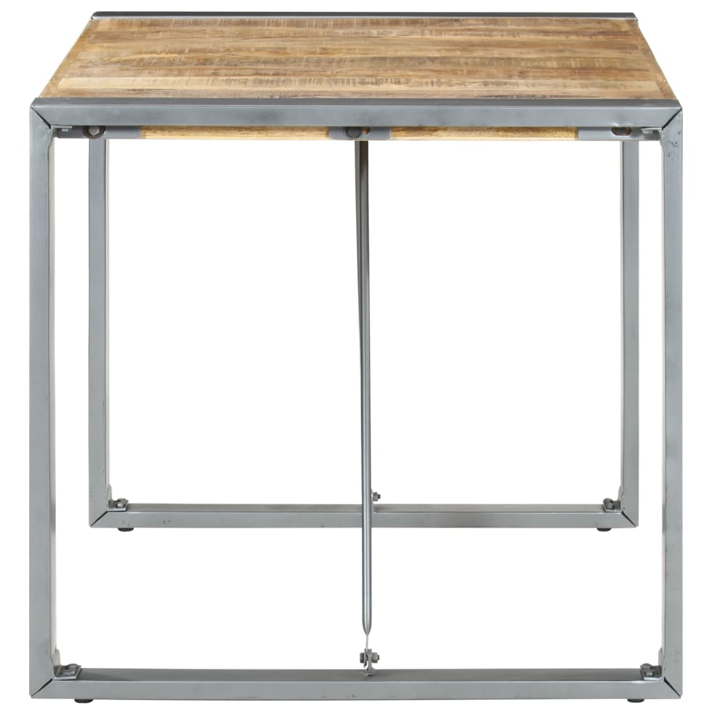 Blagovaonski stol 80 x 80 x 75 cm od grubog drva manga