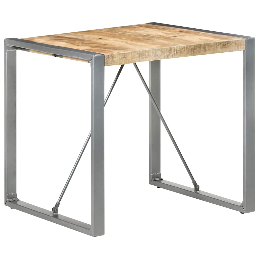 Blagovaonski stol 80 x 80 x 75 cm od grubog drva manga