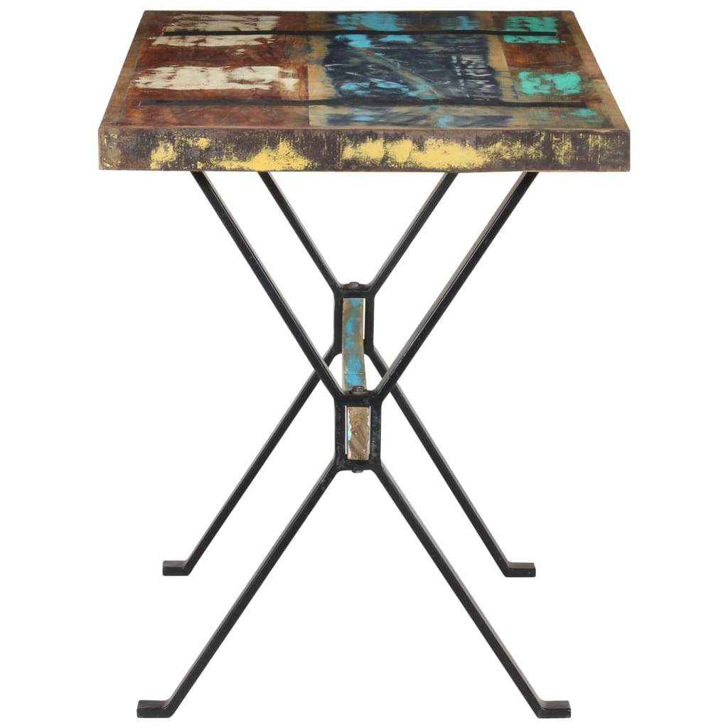 Blagovaonski stol 120 x 60 x 76 cm od masivnog obnovljenog drva