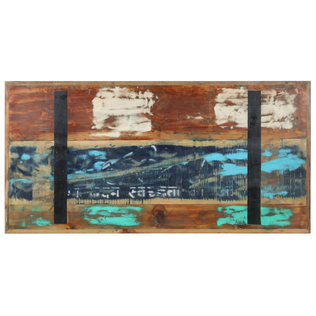 Blagovaonski stol 120 x 60 x 76 cm od masivnog obnovljenog drva