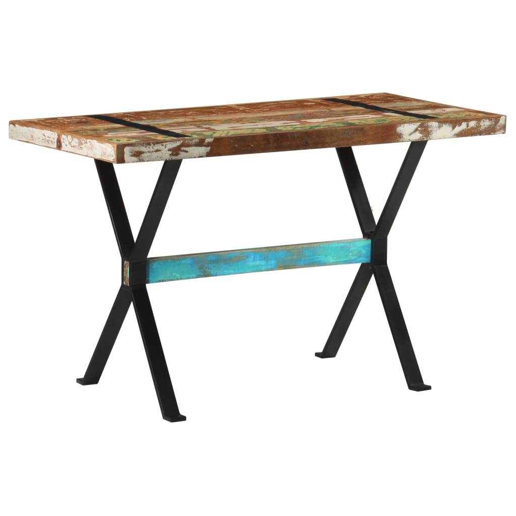 Blagovaonski stol 120 x 60 x 76 cm od masivnog obnovljenog drva