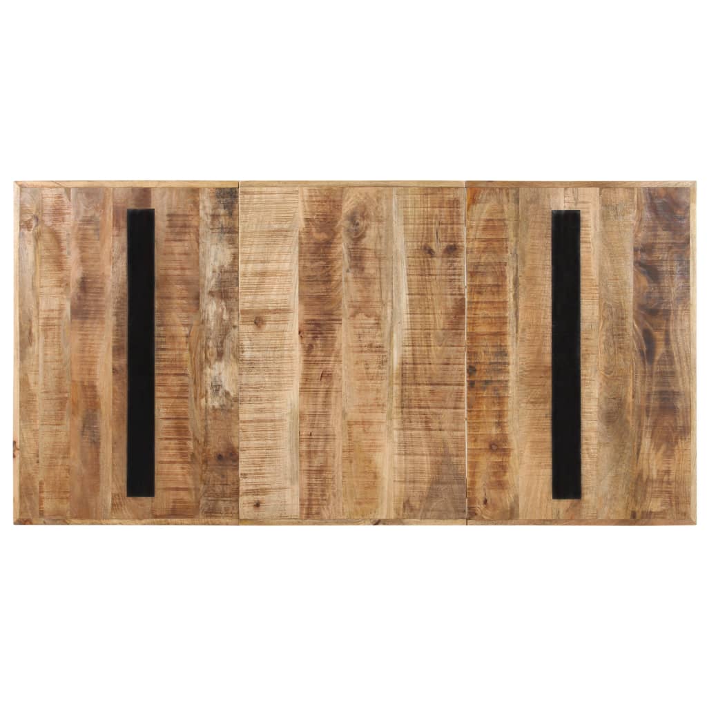 Blagovaonski stol 180 x 90 x 76 cm od grubog drva manga