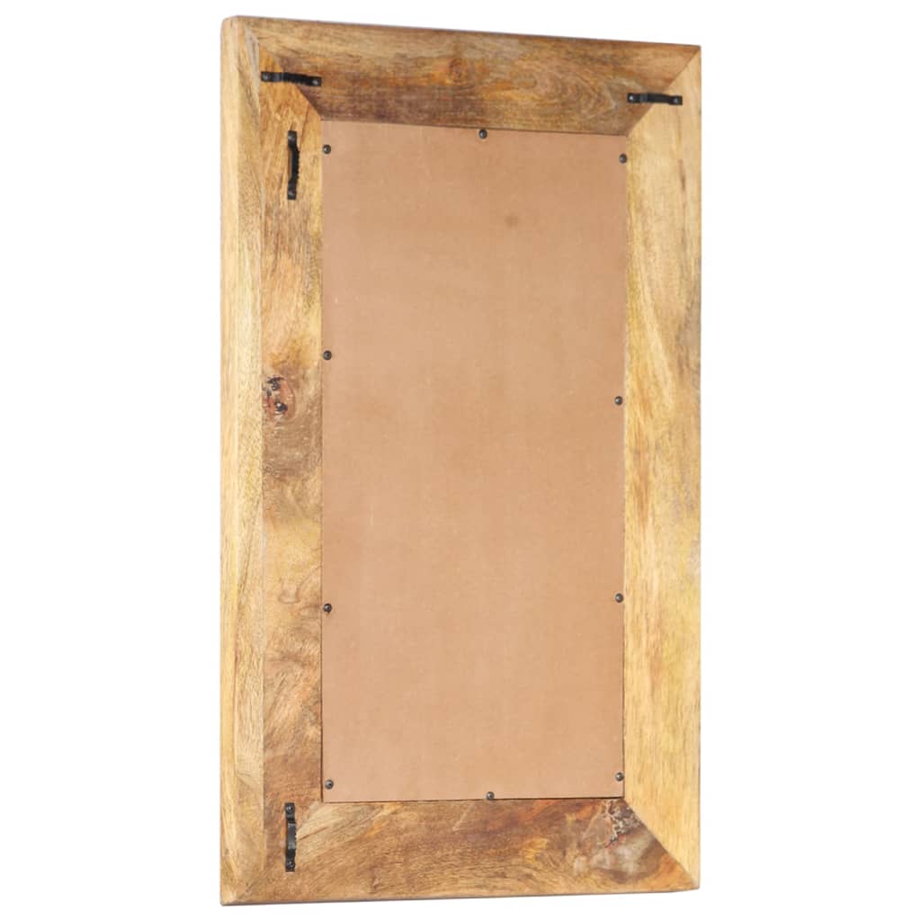 Ručno izrezbareno ogledalo 80 x 50 x 2,6 cm masivno drvo manga