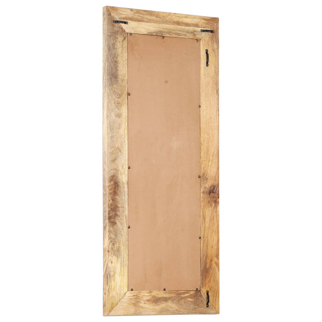 Ručno izrezbareno ogledalo 110 x 50 x 2,6 cm masivno drvo manga