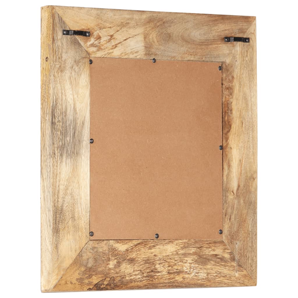 Ručno izrezbareno ogledalo 50 x 50 x 2,5 cm masivno drvo manga