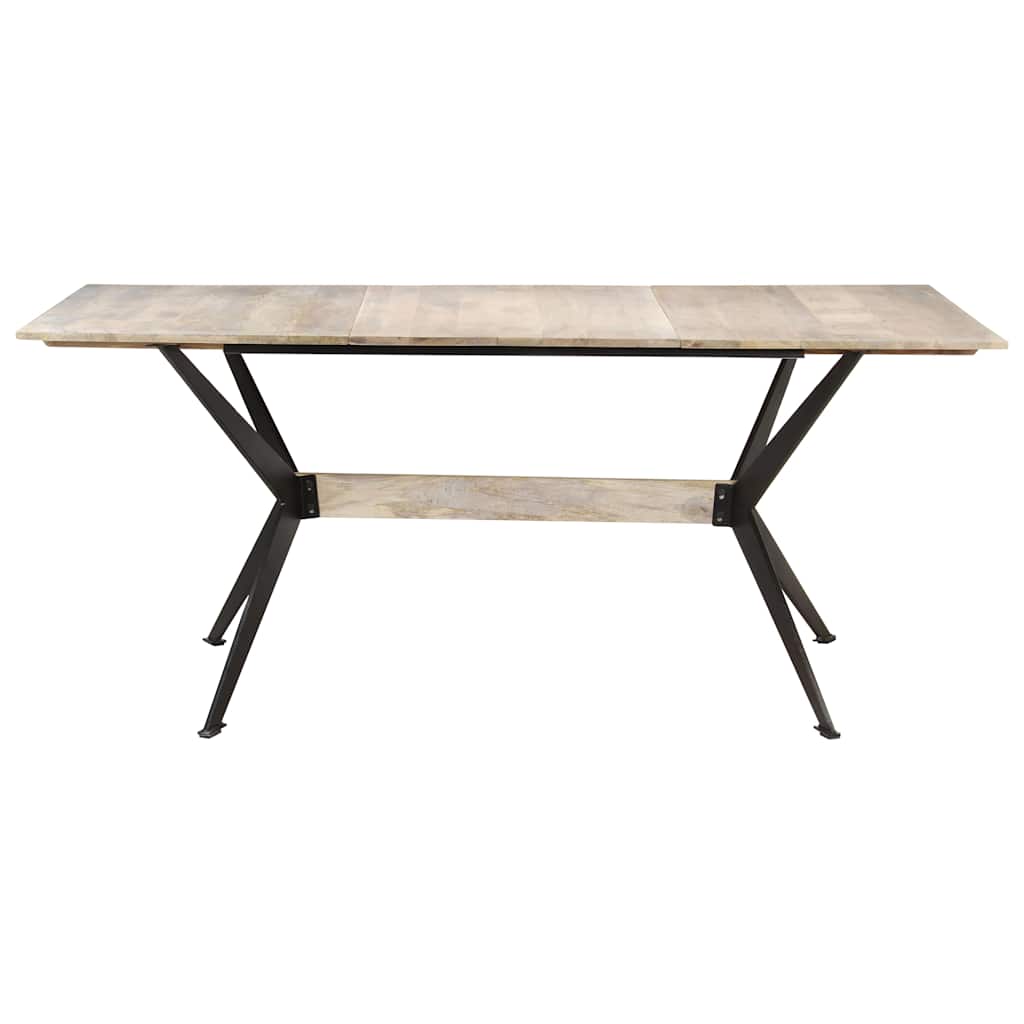 Blagovaonski stol 180 x 90 x 76 cm od masivnog drva manga