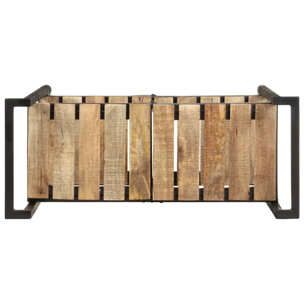 Kuhinjska kolica 87 x 36 x 81 cm od masivnog drva manga