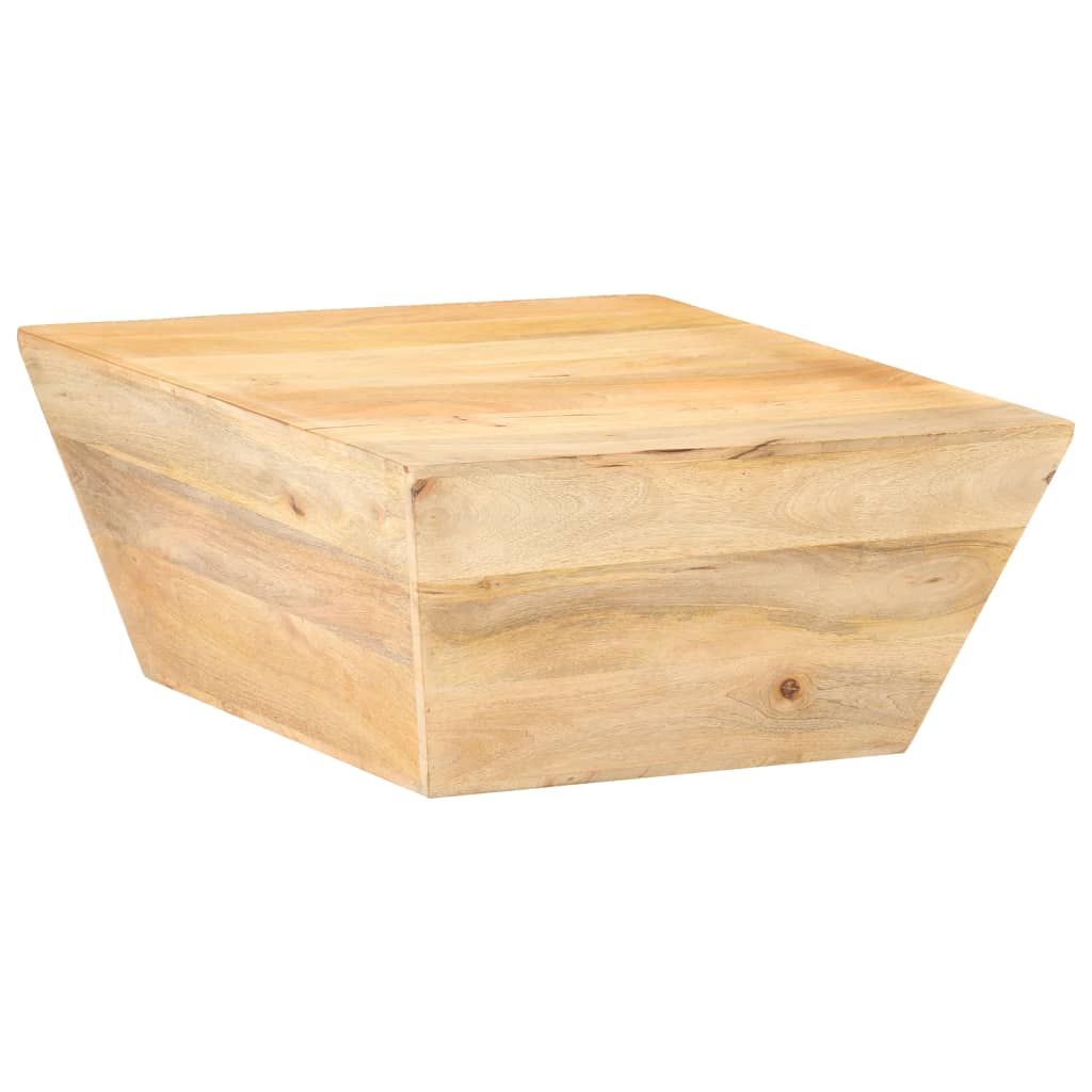 Stolić za kavu V-oblika 66 x 66 x 30 cm od masivnog drva manga