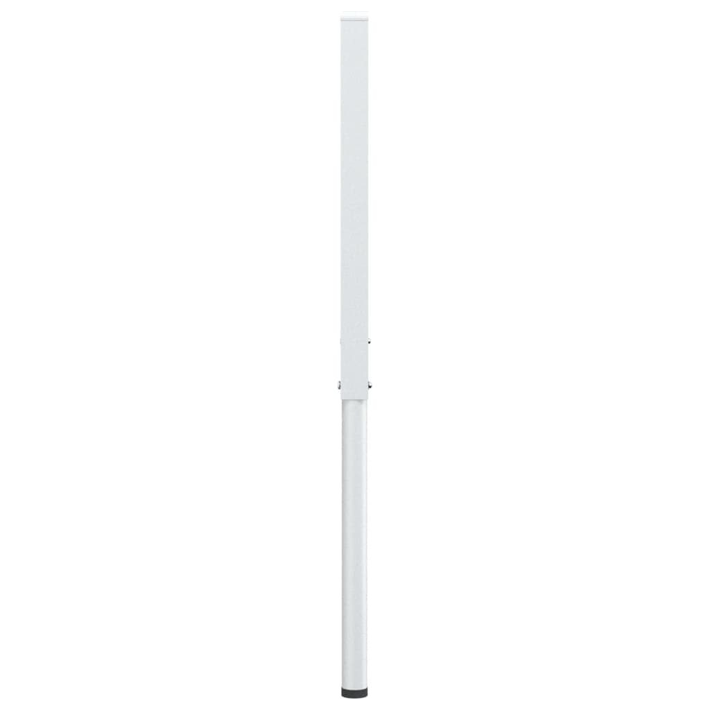 Okviri za radni stol 2 kom metalni 55 x (69 - 95,5) cm sivi