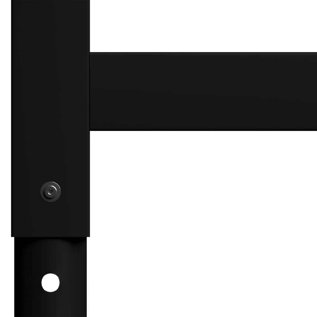 Okviri za radni stol 2 kom metalni 85 x (69 - 95,5) cm crni