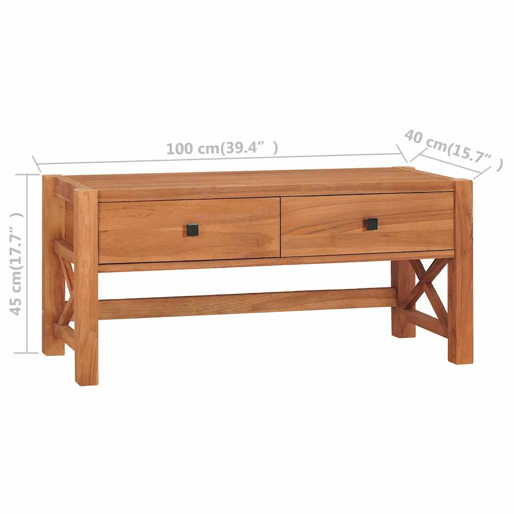 TV ormarić 100 x 40 x 45 cm od tikovine