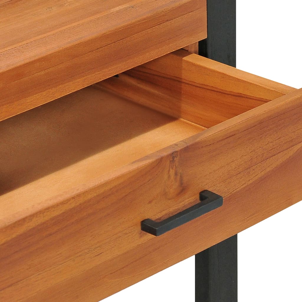 Radni stol s 2 ladice 100 x 40 x 75 cm od tikovine