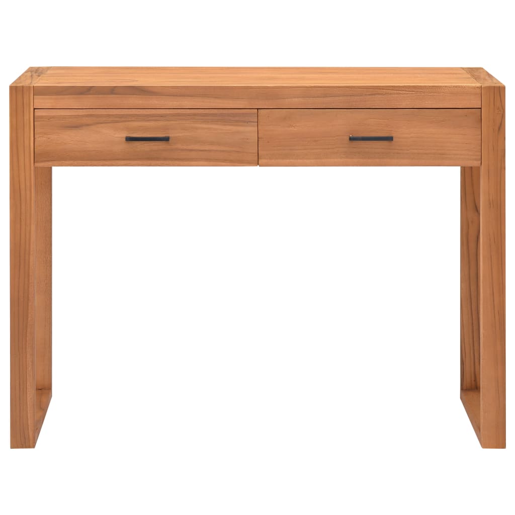 Radni stol s 2 ladice 100 x 40 x 75 cm od tikovine
