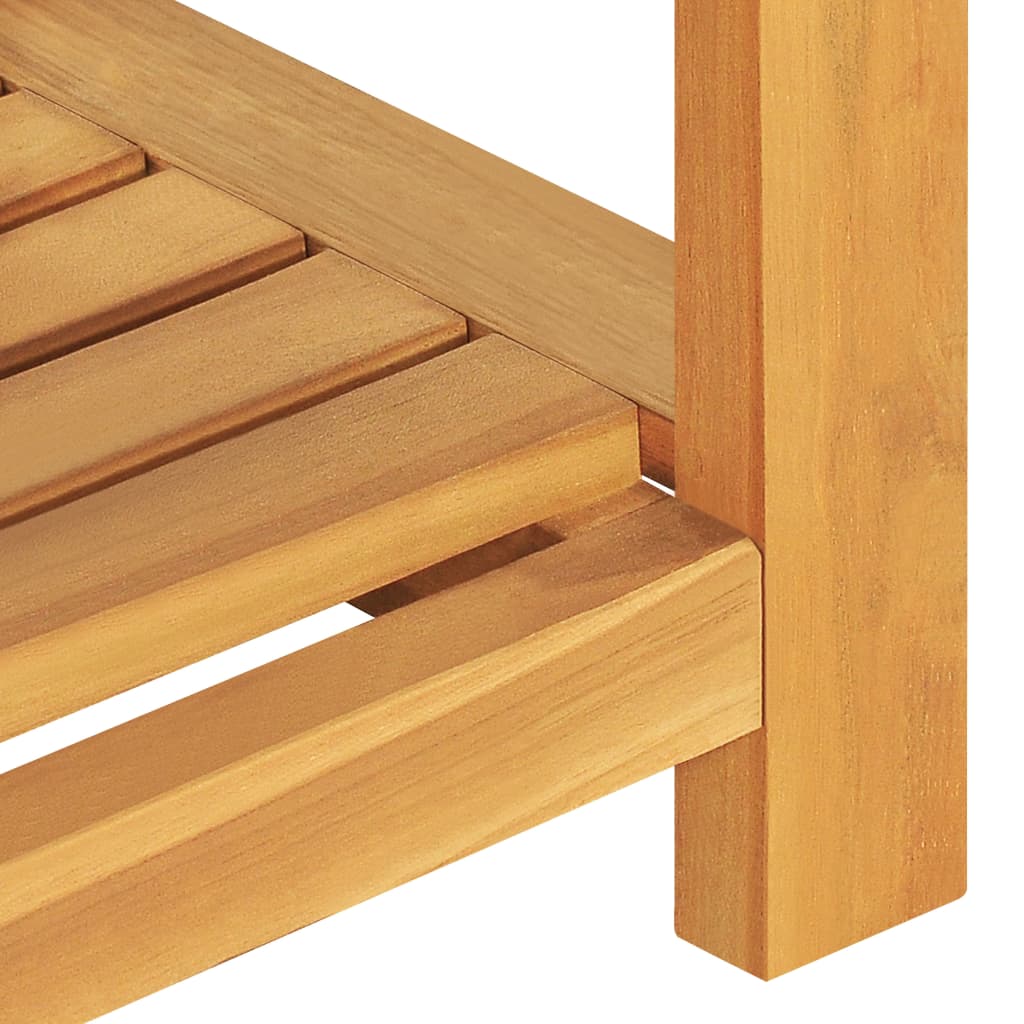 Klupa od masivne tikovine 120 cm