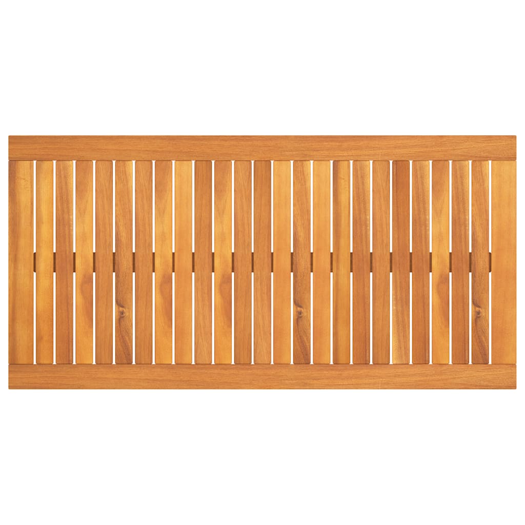 Stolić za kavu 100 x 50 x 33 cm od masivnog bagremovog drva