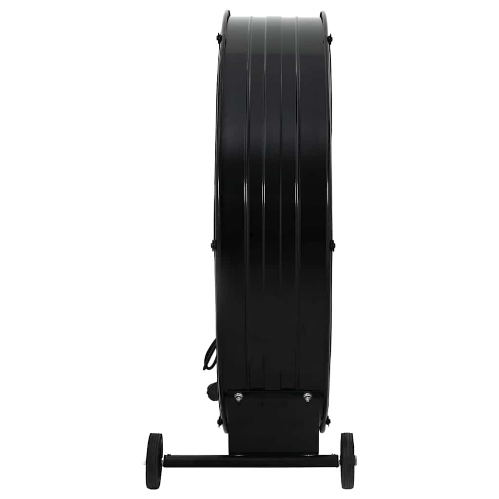 Industrijski ventilator s bubnjem 77 cm 187,7 W crni
