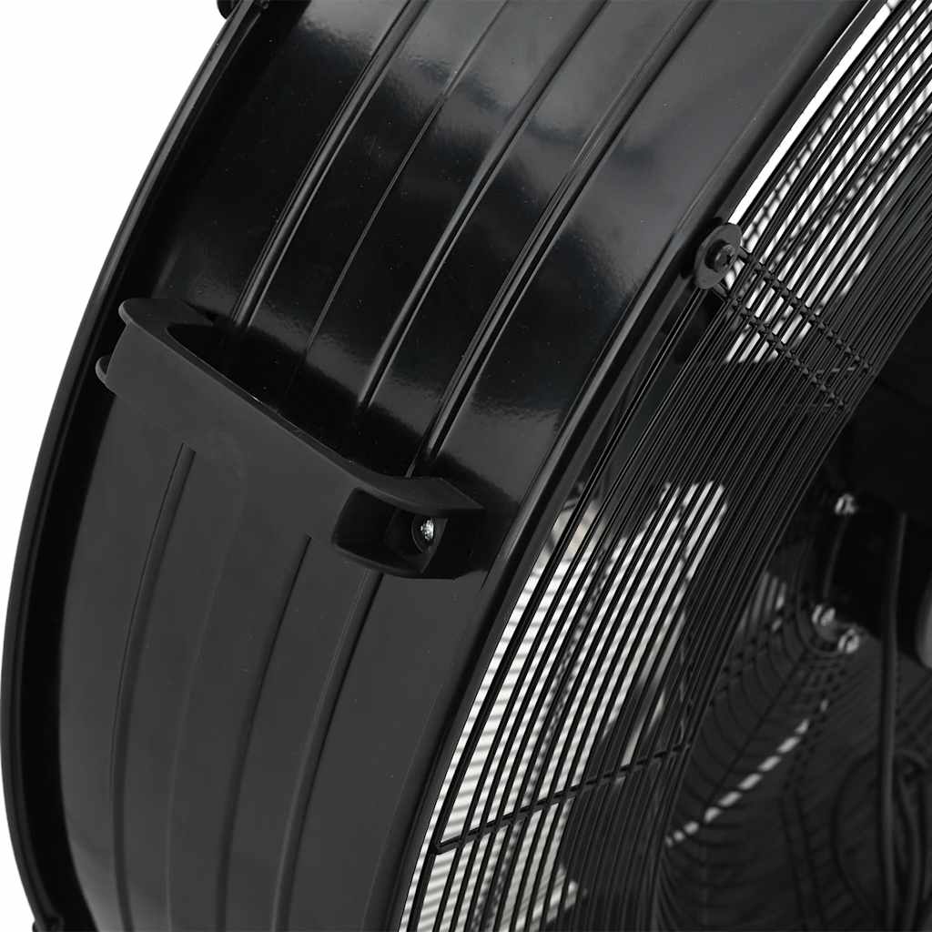 Industrijski ventilator s bubnjem 77 cm 187,7 W crni