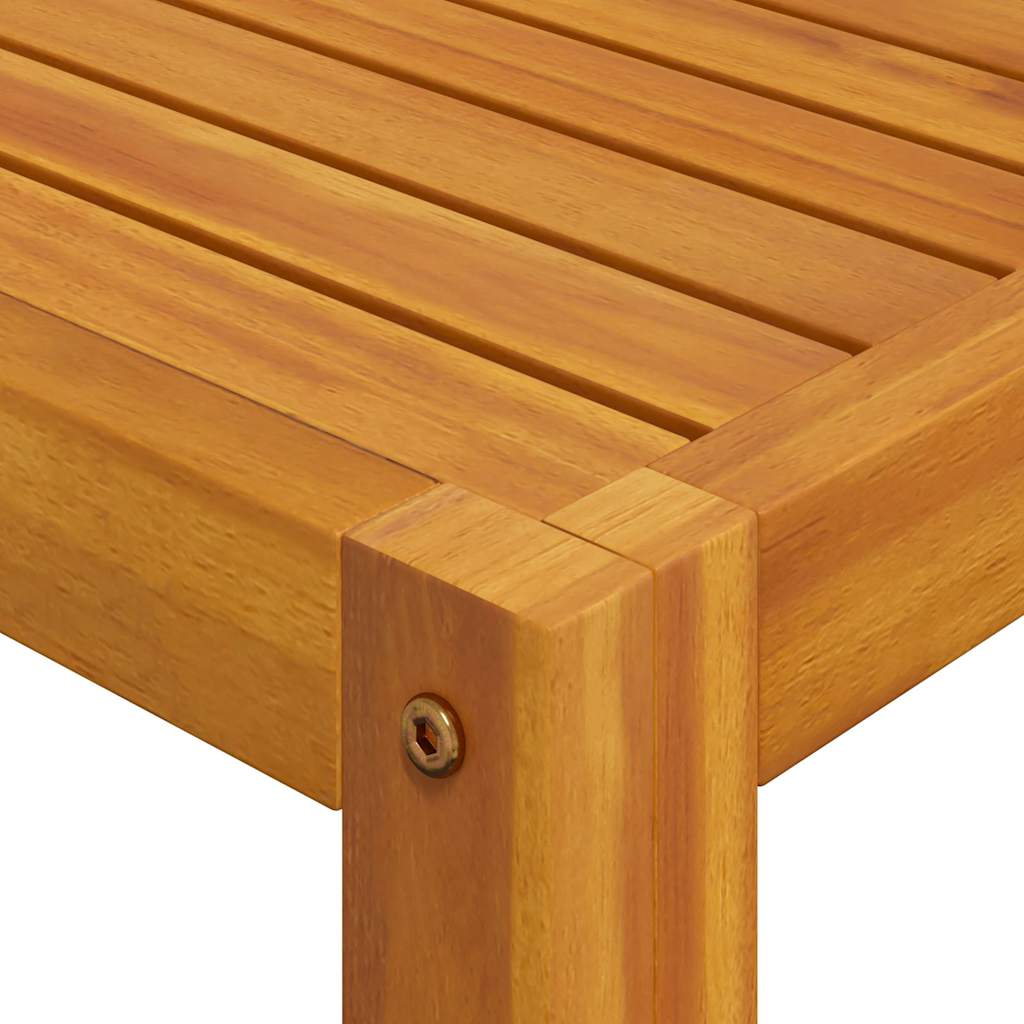 Stolić za kavu 68 x 68 x 29 cm od masivnog bagremovog drva