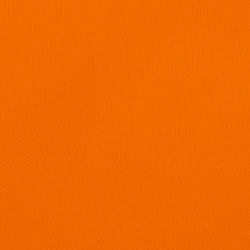 Jedro protiv sunca od tkanine pravokutno 3,5 x 5 m narančasto