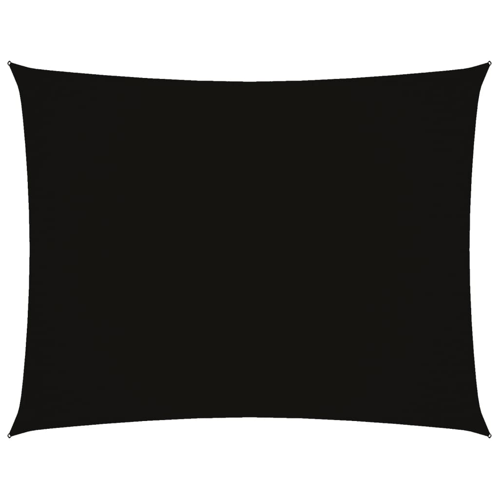 Jedro protiv sunca od tkanine Oxford pravokutno 2,5 x 4 m crno