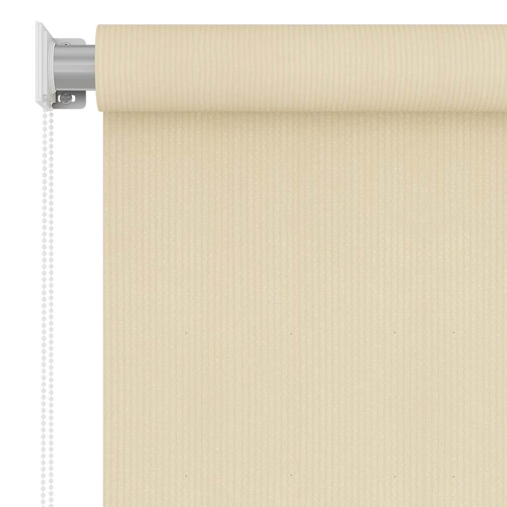 Vanjska roleta za zamračivanje krem 60 x 230 cm HDPE
