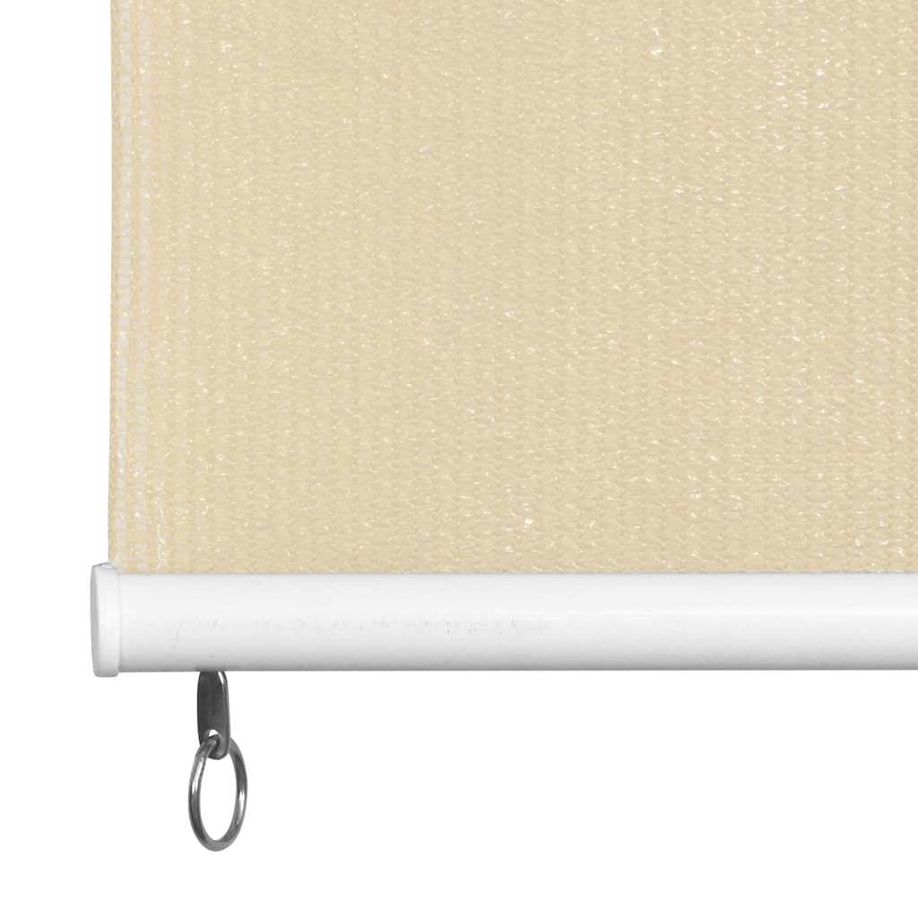 Vanjska roleta za zamračivanje krem 80 x 230 cm HDPE