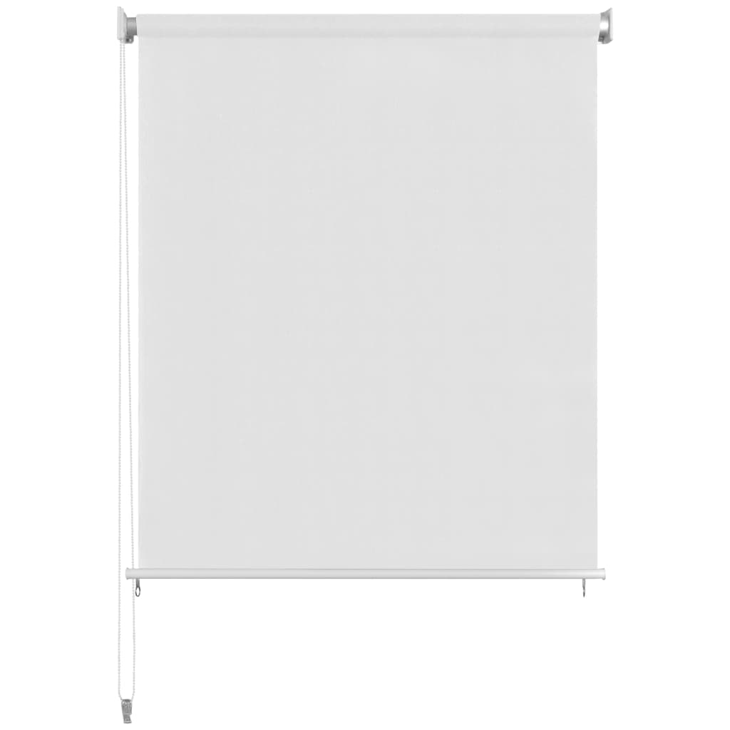 Vanjska roleta za zamračivanje bijela 80 x 230 cm HDPE