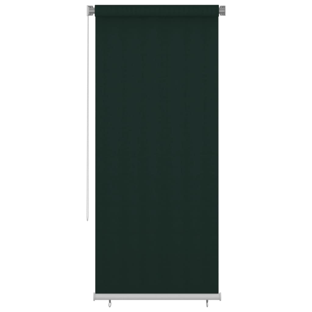 Vanjska roleta za zamračivanje 100 x 230 cm tamnozelena HDPE