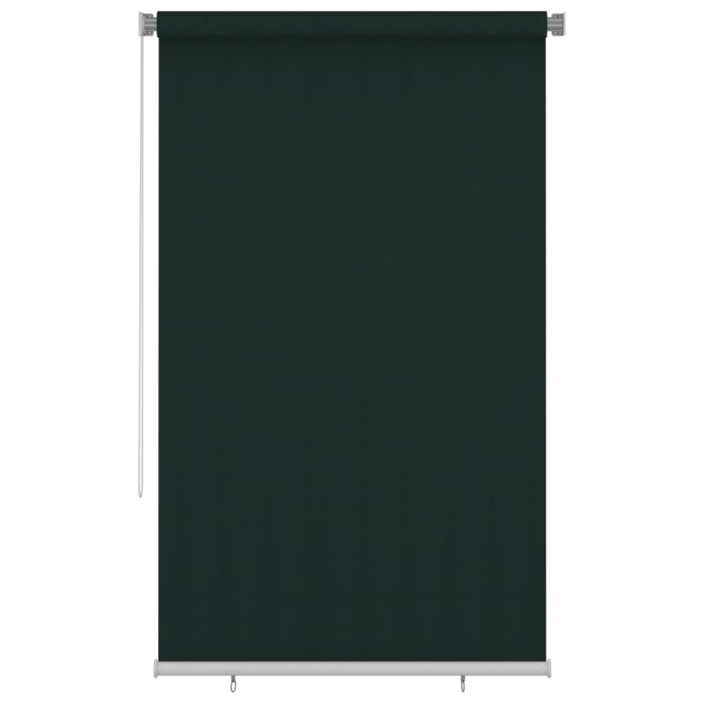 Vanjska roleta za zamračivanje 140 x 230 cm tamnozelena HDPE