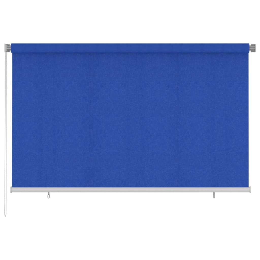 Vanjska roleta za zamračivanje 240 x 140 cm plava HDPE