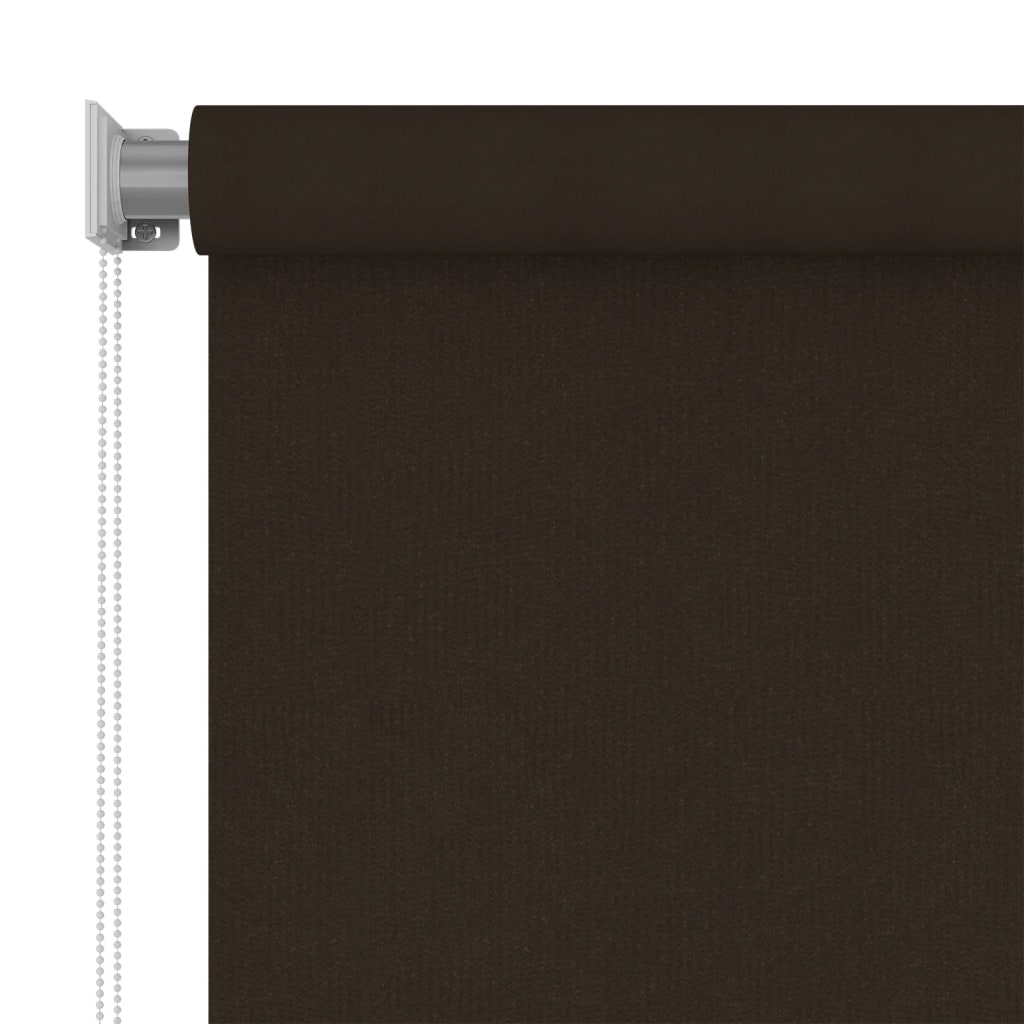 Vanjska roleta za zamračivanje 160 x 230 cm smeđa HDPE