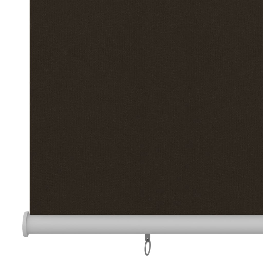 Vanjska roleta za zamračivanje 160 x 230 cm smeđa HDPE