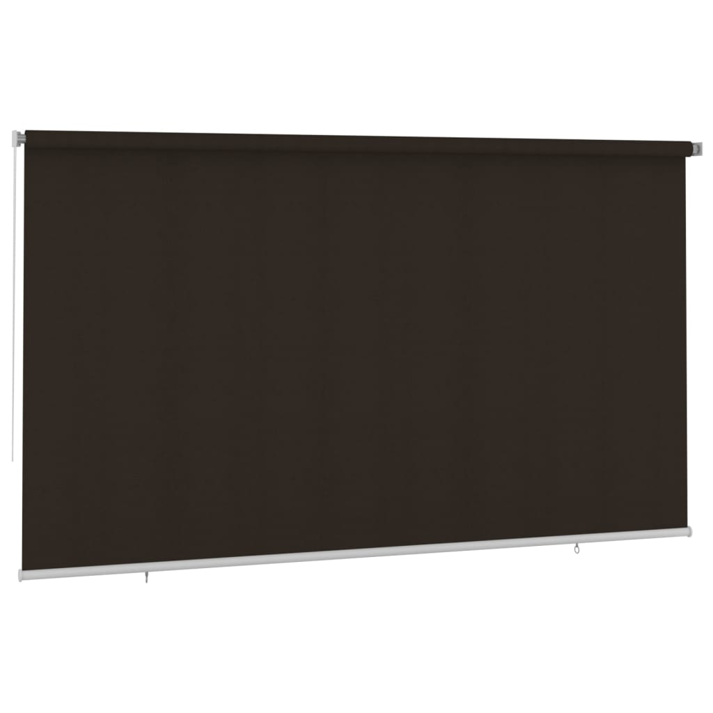 Vanjska roleta za zamračivanje 400 x 230 cm smeđa HDPE