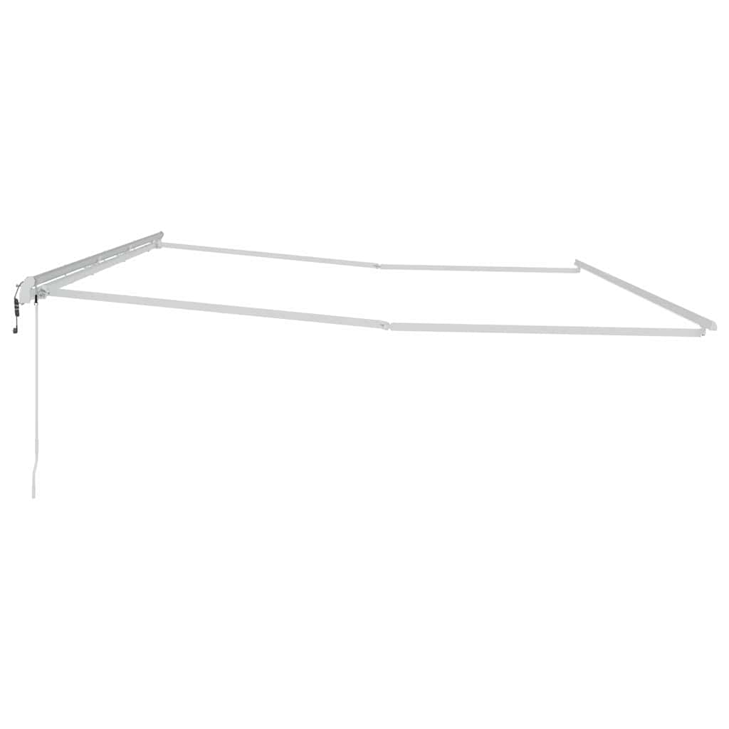 Okvir tende Bijelo 600 × 300 cm Aluminij