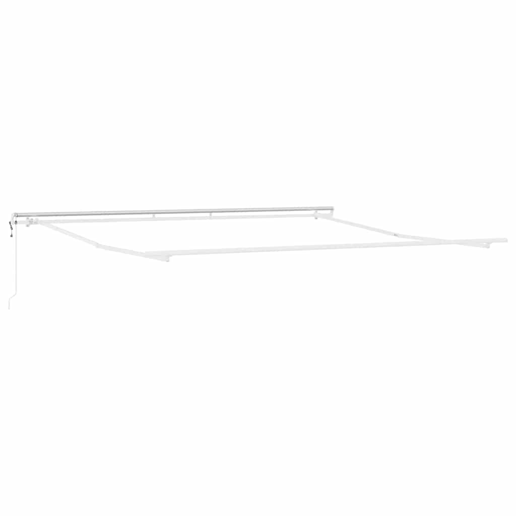 Okvir tende Bijelo 500 × 350 cm Aluminij