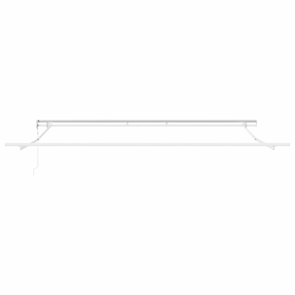 Okvir tende Bijelo 500 × 350 cm Aluminij